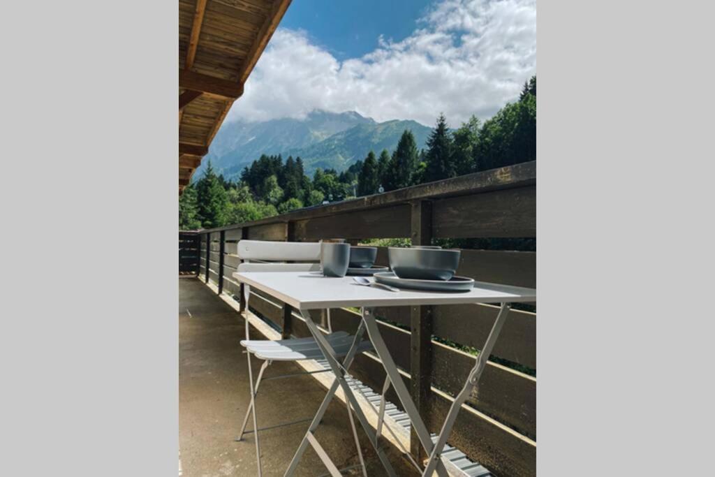 Apartament La Pepite Des Aiguilles Les Houches Zewnętrze zdjęcie
