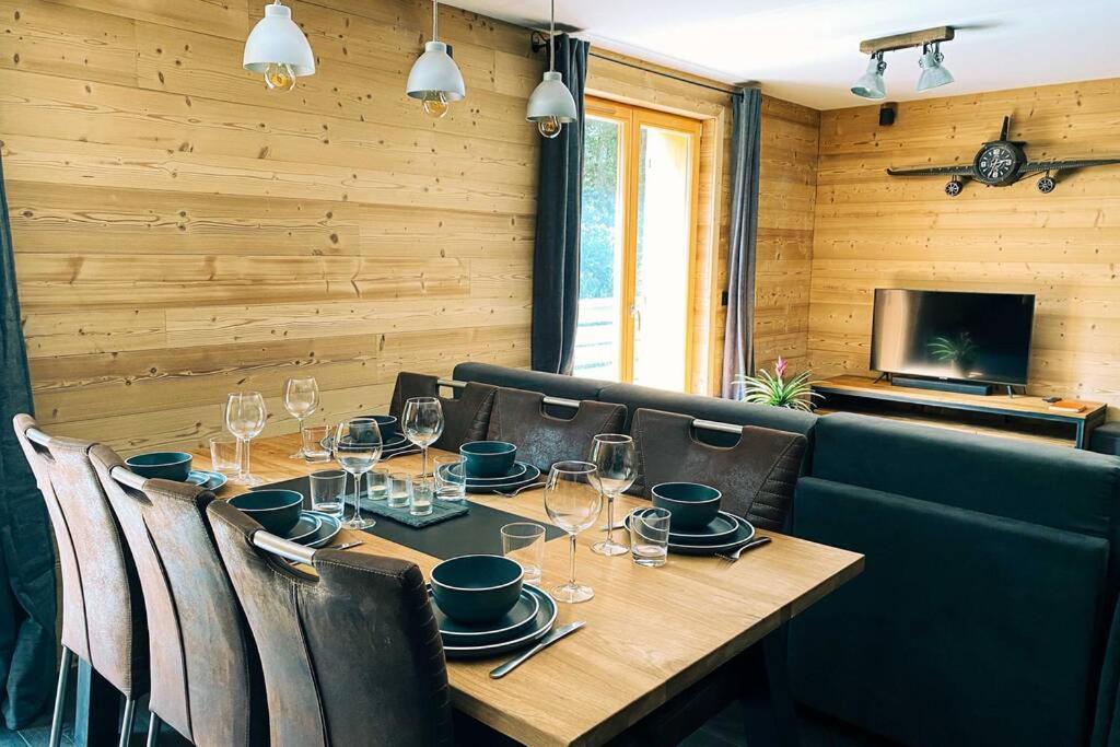 Apartament La Pepite Des Aiguilles Les Houches Zewnętrze zdjęcie